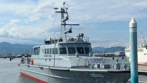 海上運転性能試験計測事例（静岡県静岡市）